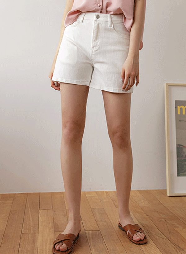 韓國棉混紡短褲